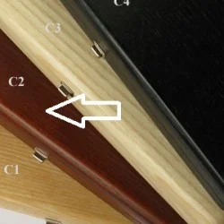 EM Tahta 3' lü Fagot Kamış Kutusu Maun 913203.19